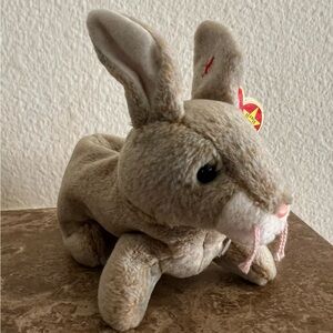 Ty Beanie Babies “Nibbly” Bunny Plush